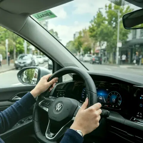 Echo Vorsel – Fahrer beim Einparken